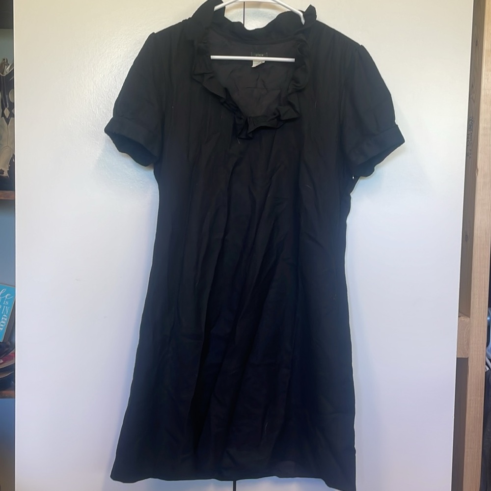 J Crew dress for fall. Adam’s family “ Wednesday” dress costume.